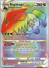 Regidrago VSTAR 201/195 Rainbow Rare Silver Tempest Near Mint