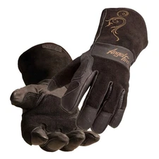 Black Stallion AngelFire BSX LS50 Woman's Grain Pigskin Welding Gloves Med