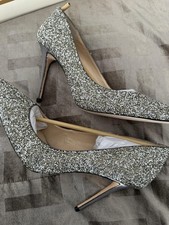 Imagine Vince Camuto Olson Shoes Womens Size 11 Silver Glitter Heels Pumps Dress
