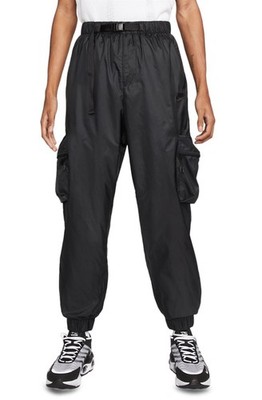 Nike Tech Lined Woven Cargo Pants Black FB7911-010 Men s Size Large