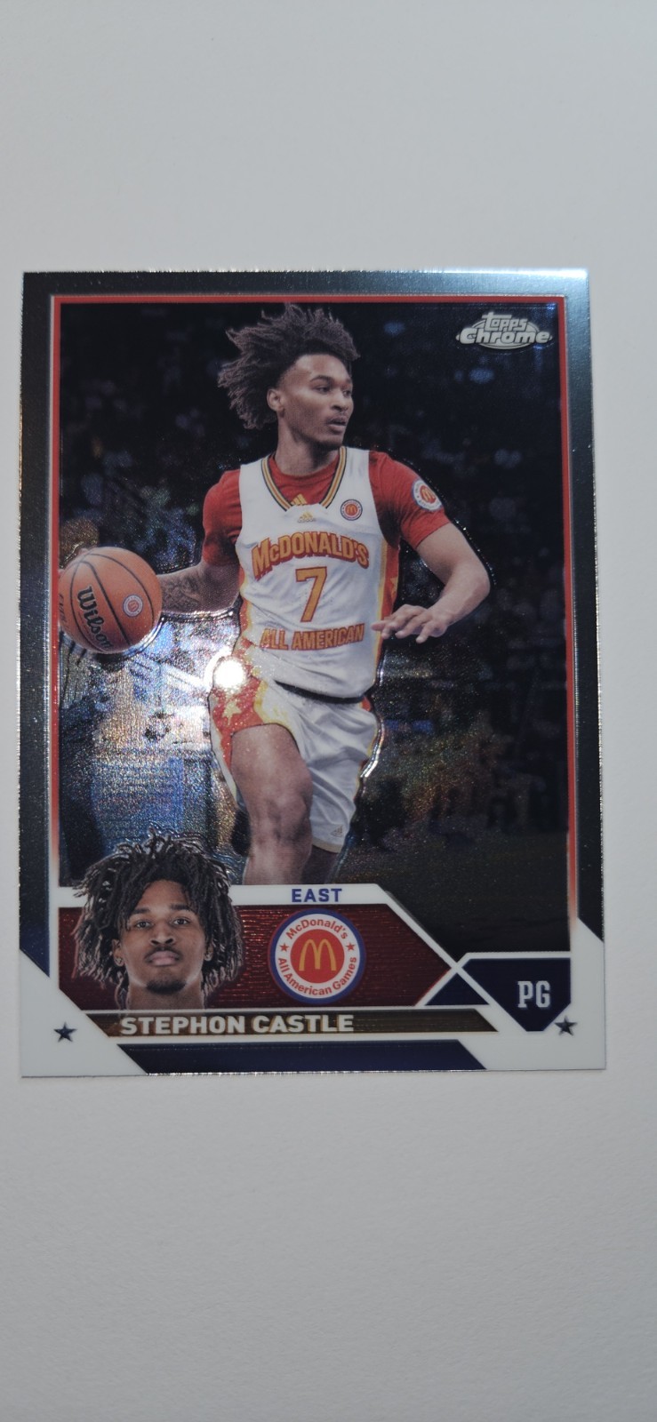 2023 Topps Chrome McDonald's All American - Stephon Castle #4 (RC)