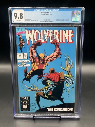 Wolverine #37 (Marvel Comics March 1991) CGC Graded 9.8 White Pages