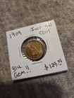 1909 Indian Head Cent / Penny 1c BU Gem
