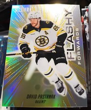 2 David Pastrnak Inserts  Allure Flashy Forwards And A Slaps