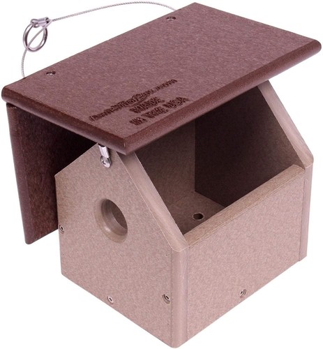 Amish-Made Chickadee or Wren House, Poly Lumber Bird House - Foto 11 di 19