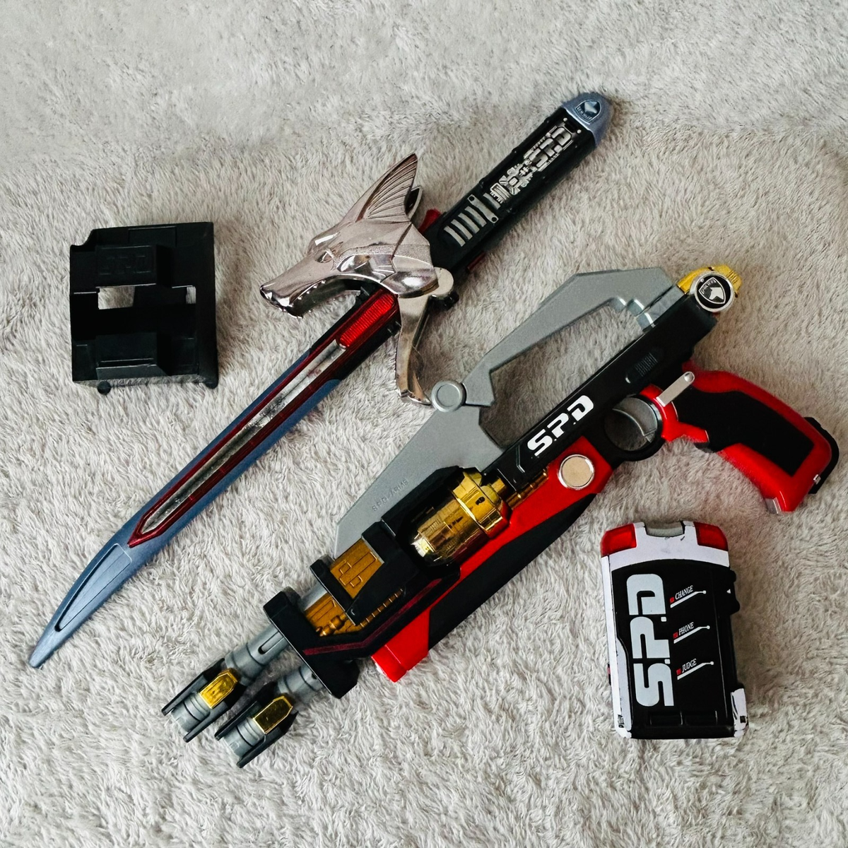 BANDAI Japan DX Power Rangers SPD Super Sentai Dekaranger Morphers