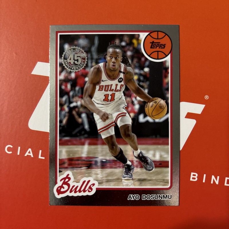 2025-26 Topps - 1980-81 Topps Basketball Ayo Dosunmu #80BK-21