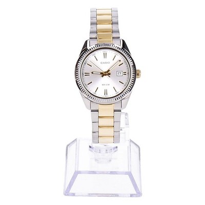 Casio Damen Armbanduhr LTP-1302PSG-7AVEF gold-silberfarben