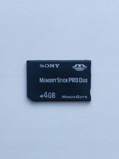 Sony 4GB Memory Stick PRO Duo - for Digital Camera / Sony PSP, Genuine Tested    