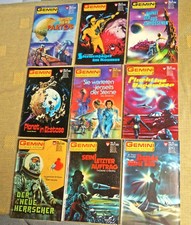 Gemini Science Fiction Serie, komplett, 47 Hefte 1976/77