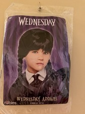 Wednesday Addams Child Wig - Perfect For Halloween - Hair With Braids Wig