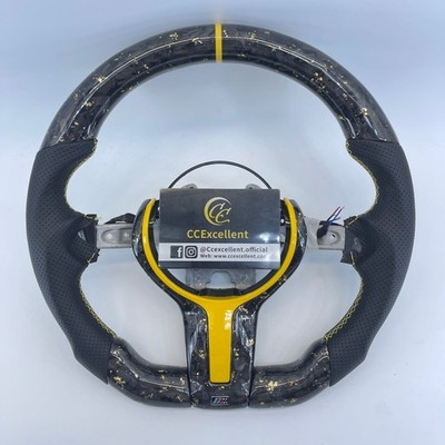 For BMW F10 320i 335i M2 F87 M3 F30 F80 F82 Custom Carbon Fiber Steering Wheel