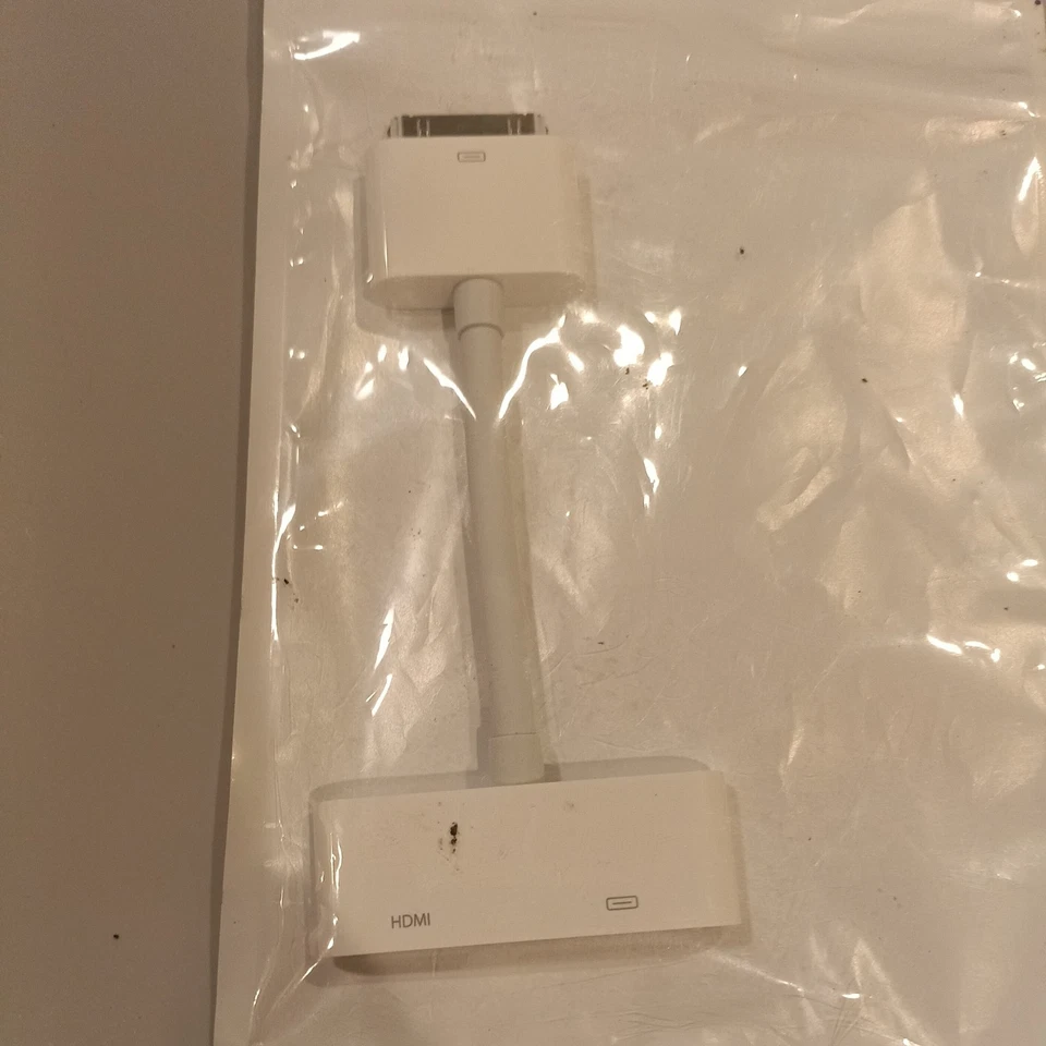 100% Genuine OEM Apple 30-Pin To Digital AV Adapter New in bag MC953ZM/A 187388 - Image 2 of 2