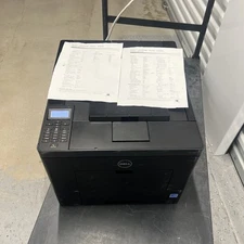 Dell C3760dn Color Laser Printer With Dell Wireless Module Wpa5151 Printer Cable