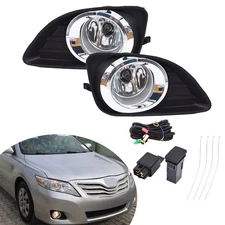 SEBLAFF 2-Pack Fog Lights Assembly with Bulbs, Switch Wiring Kit Left and Rig...