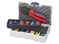 97 90 21 Set: Zum Crimpen Von Verbindern, EndstüCken Koffer Knipex