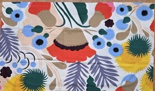 Marimekko Pillow Shams Ojakellukka King Size Large Floral Print Bold Colors