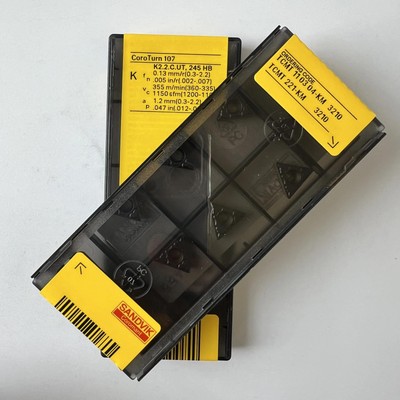 SANDVIK / TCMT110304-KM 3210 / Original Swedish hard alloy blade 10 Pcs