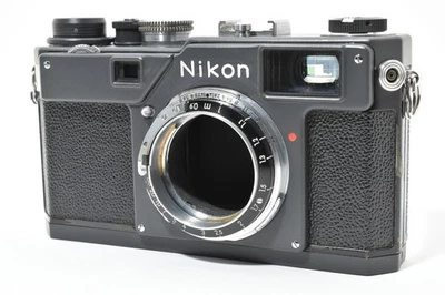 Rare boîtier d'appareil photo argentique télémétrique Nikon S4 35 mm... - Photo 1/4