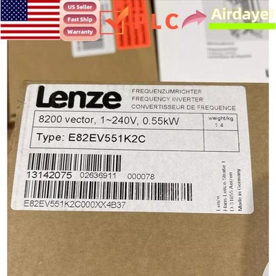 NEW LENZE E82EV551K2C Sealed Frequency Inverter E82EV551K2C 1PC