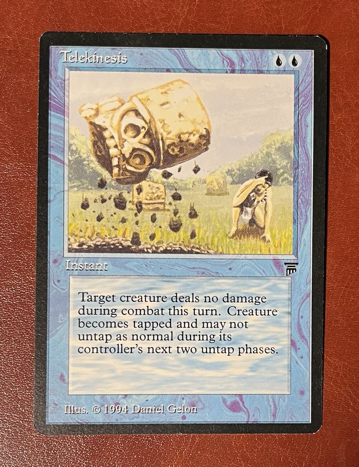 MTG Telekinesis Legends English "Vintage"