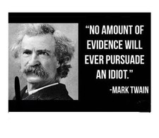 Mark Twain quote refrigerator magnet  3  1/2 "x 4 1/ 2"
