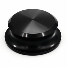 Vinyl Record Weight Stabilizer Turntable Premium Adjuster Black