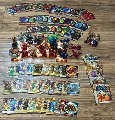 BAKUGAN RARE LOT!: 31 Bakugan/53 Gate Cards/38 Ability Cards *Read Description*