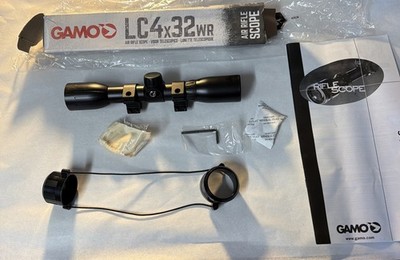   Gamo LC 4x32 WR Air Rifle Scope LC4x32wr New Open Box.