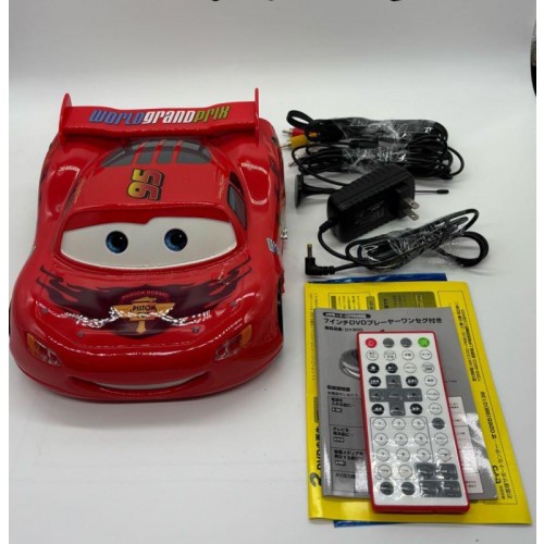 Cars DVD Player SEIWA DY-900 Disney Pixar Lightning McQueen Red 7 in One segment - Picture 1 of 12