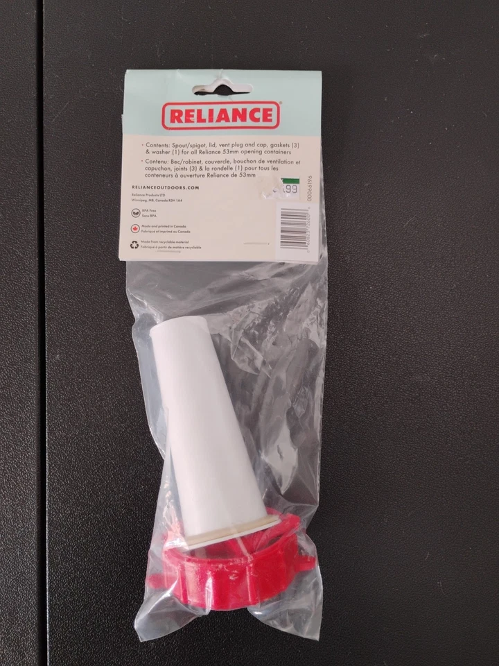 Kit de montaje de boquilla de vertido de 53 mm de repuesto RELIANCE para Rhino Pak y Desert Patrol Foto 3 de 4