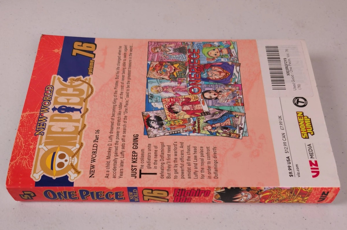 One Piece Vol 76 New World Part 16 Manga Eiichiro Oda VIZ Shonen