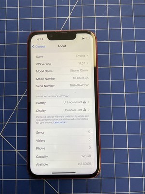 iphone 13 mini Read Description E213