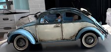 Volkswagen Beetle Vintage Tin Convertible Car Collectible for 17 Years  Up
