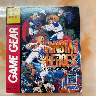 GUNSTAR HEROES SEGA Game Gear Japanese Ver Used from Japan free shipping |  eBay