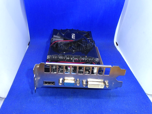 MSI nVIDIA GEFORCE GT 430 4GB GDDR3 PCI-E GRAPHICS CARD DVI VGA HDMI #GK7738 - Picture 2 of 4