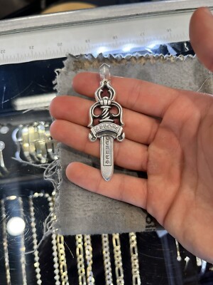 Chrome Hearts Large Dagger Pendant