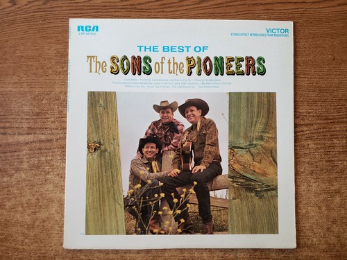 1966 MINT-EXC The Best Of the Sons of the Pioneers 3476(e) LP33 - Afbeelding 1 van 4