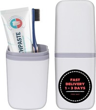 Estuche de viaje para cepillos de dientes, port til, con sello de PP