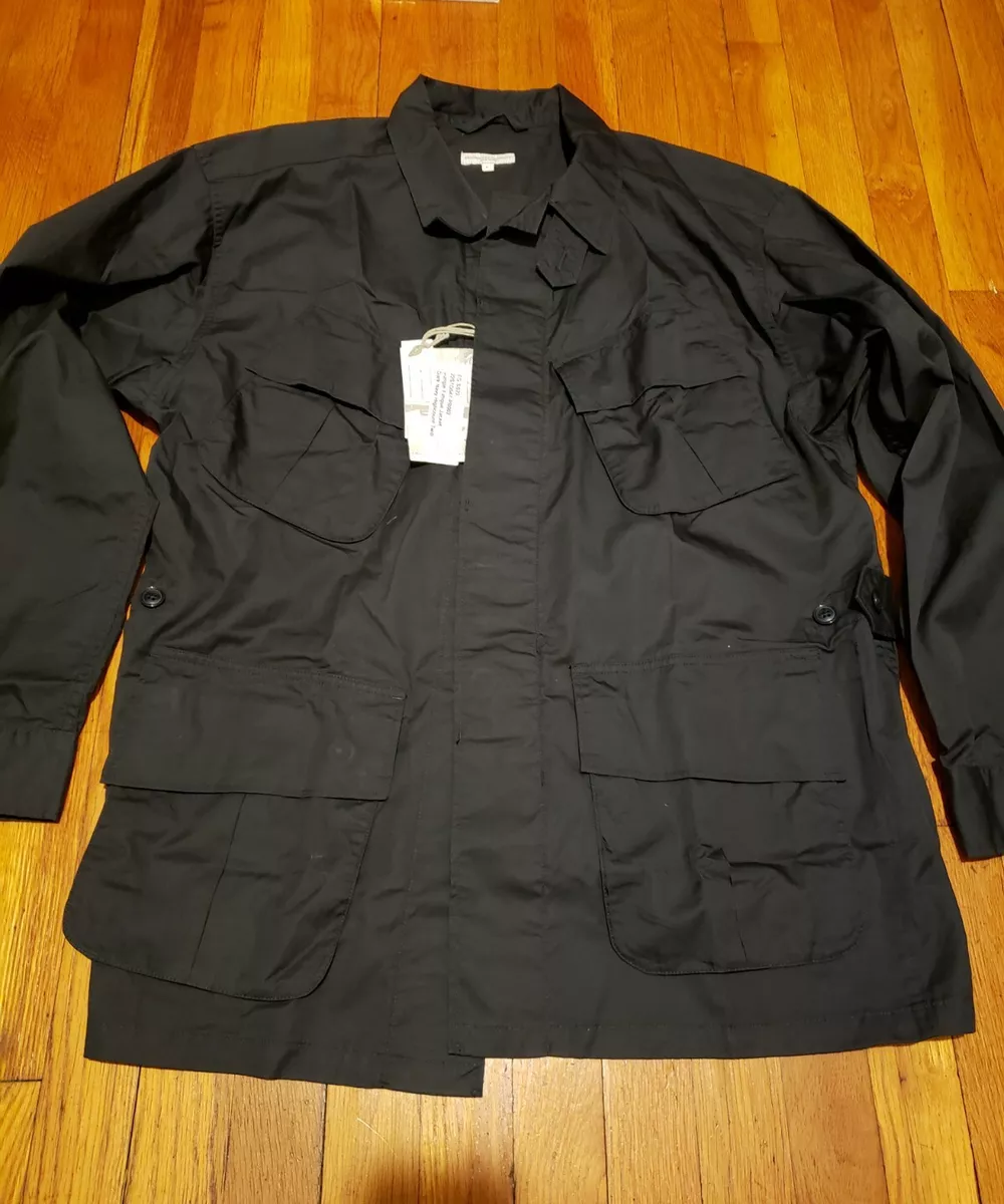 Engineered Garments jungle fatigue jacket navy highcount twill
