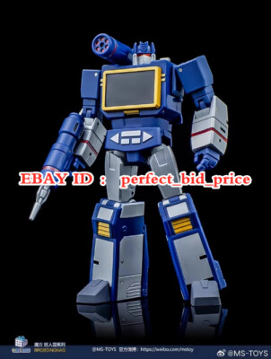 New Soundwave Decepticon MS-TOYS MS-B27S Action Figure Deformabl Robot Toys 4''