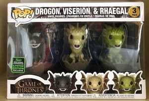 funko pop dragon 3 pack