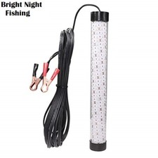 Bright Night15000 lumen 25ft cord Battery clamp 15000 Fishing Light 300LED Green