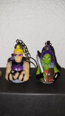 Marvel Gamora Hawkeye Toys Keychain Figur seltene Figur Schlüsselanhänger Falkenauge