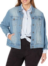Women's Lightweight Denim Jacket, Comfortable & Designer Coat