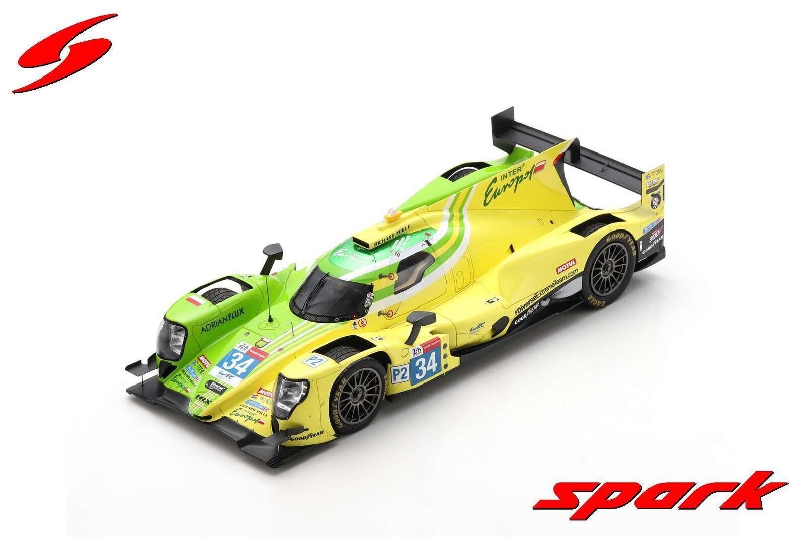 Spark 18S698 ORECA 07 Gibson N34 miniature 1/18 Inter Europol