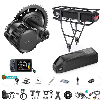 48V1000W BAFANG E-Bike Conversion Kits BBS-HD BBS03 Mid Motor Kit 68-73mm Motor