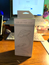 USB LED Task Light UFO Space Ship Design - brand new, unopened box