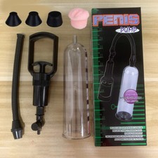 Bigger Vacuum Penis Pump Growth Power Enhancement Enlarger Free Sleeves Male