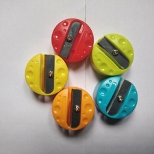 New Pencil Sharpener Cutter Double Stationery 5 Cutters School Office Supplies